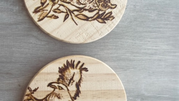 Bird Coaster set